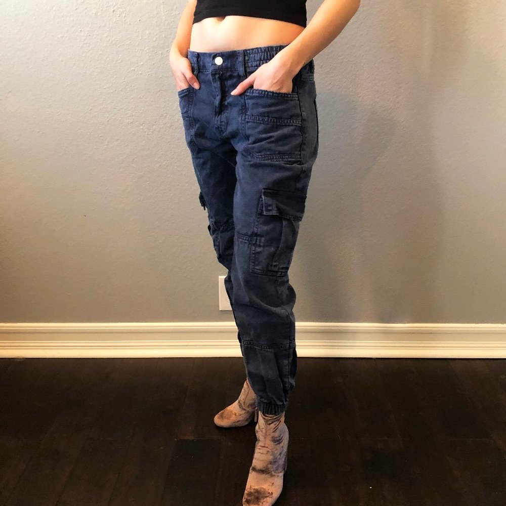 We The Free by Free People Navy Platoon Pants XS